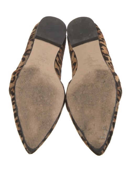 L.K. Bennett Ponyhair Animal Print Loafers