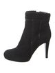 L.K. Bennett Suede Leather Trim Embellishment Boots