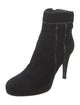 L.K. Bennett Suede Leather Trim Embellishment Boots