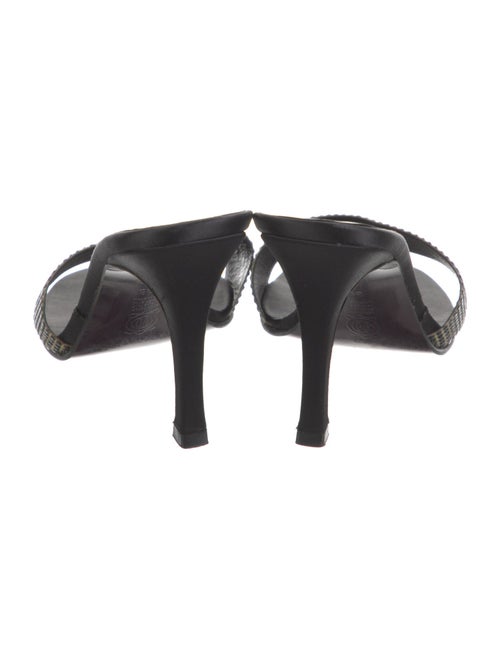 L.K. Bennett Leather Printed Slides