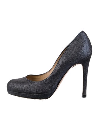 L.K. Bennett Glitter Glitter Accents Pumps