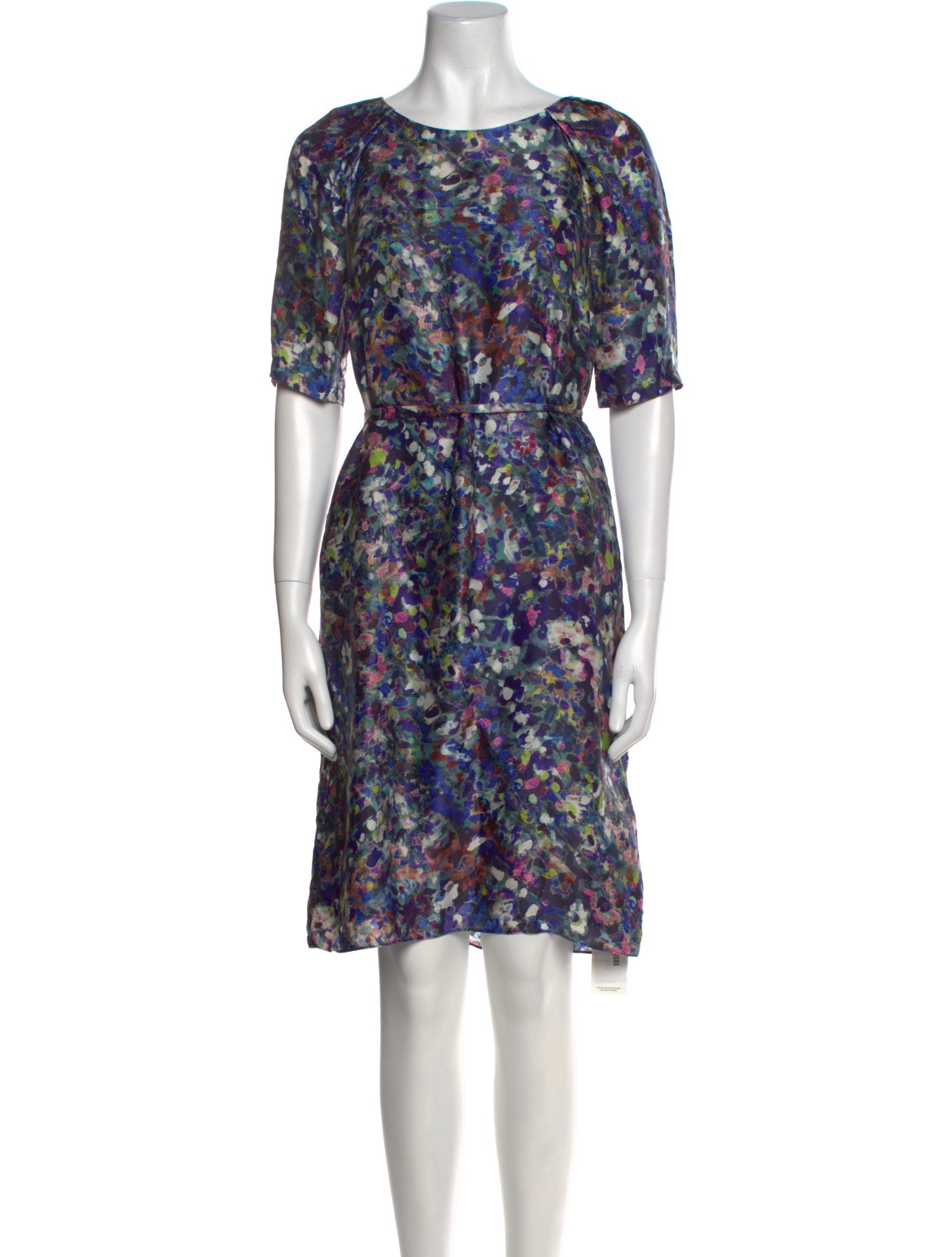 L.K. Bennett Silk Knee-Length Dress