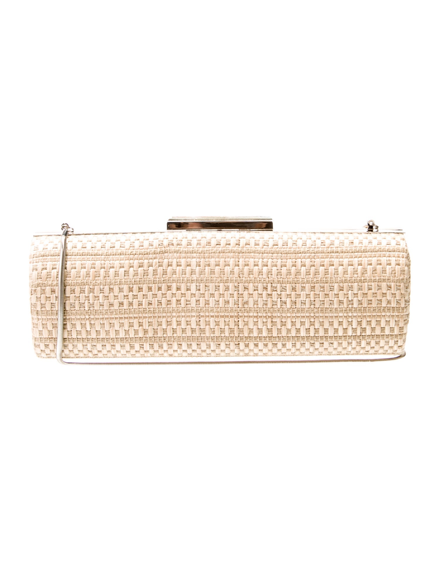 L.K. Bennett Raffia Minaudière