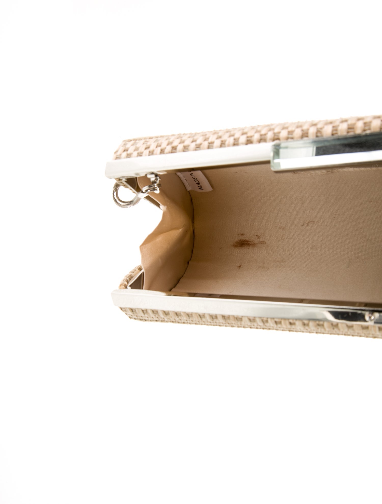 L.K. Bennett Raffia Minaudière