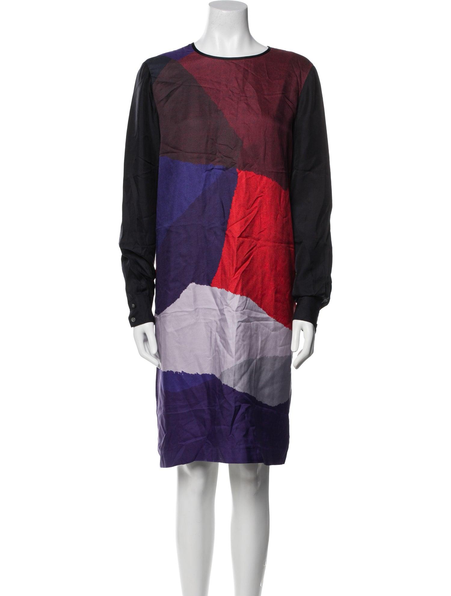 L.K. Bennett Silk Knee-Length Dress