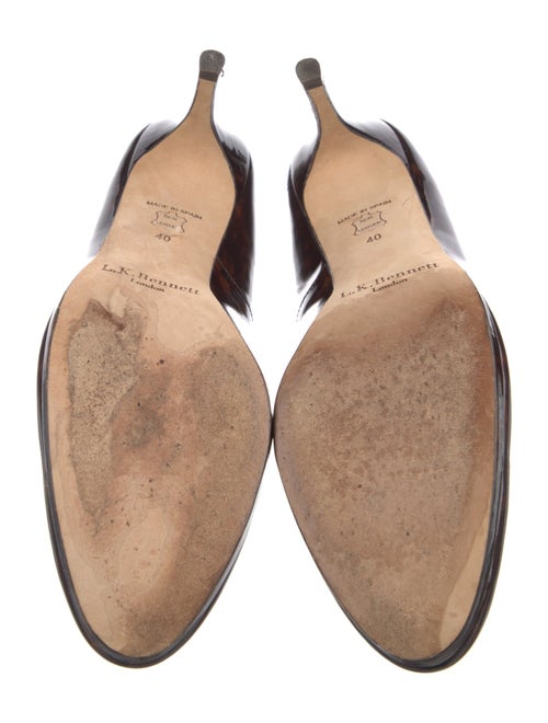 L.K. Bennett Patent Leather Printed Pumps