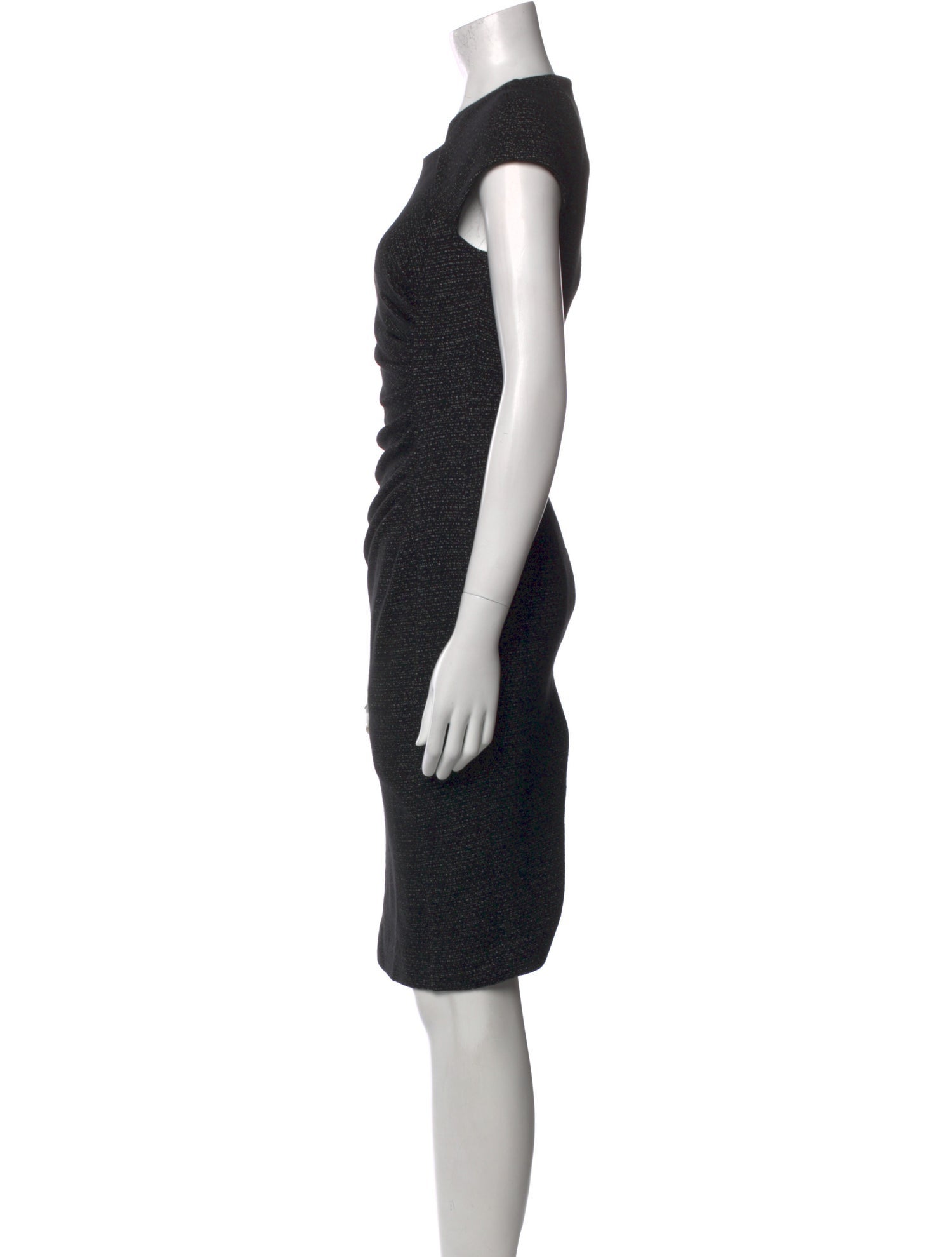 L.K. Bennett Square Neckline Knee-Length Dress