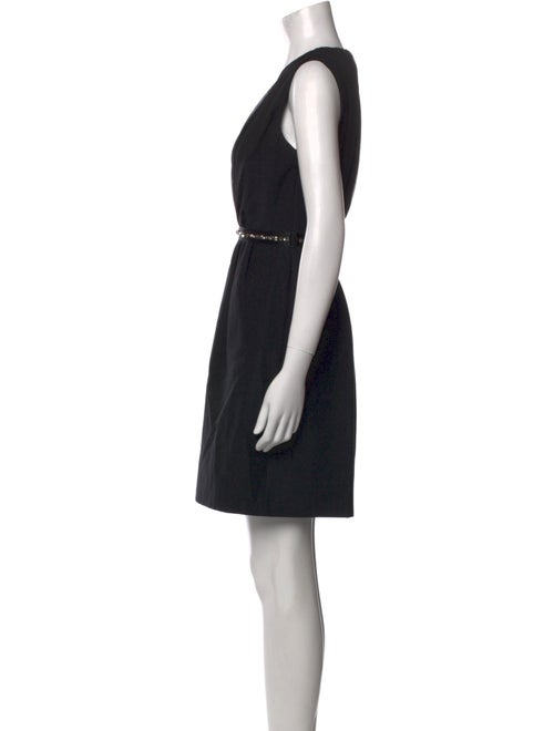 L.K. Bennett V-Neck Mini Dress