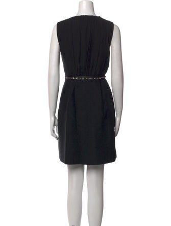 L.K. Bennett V-Neck Mini Dress