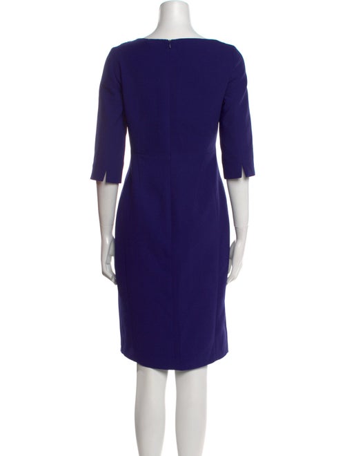 L.K. Bennett Asymmetrical Knee-Length Dress