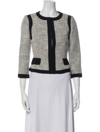 L.K. Bennett Tweed Pattern Evening Jacket