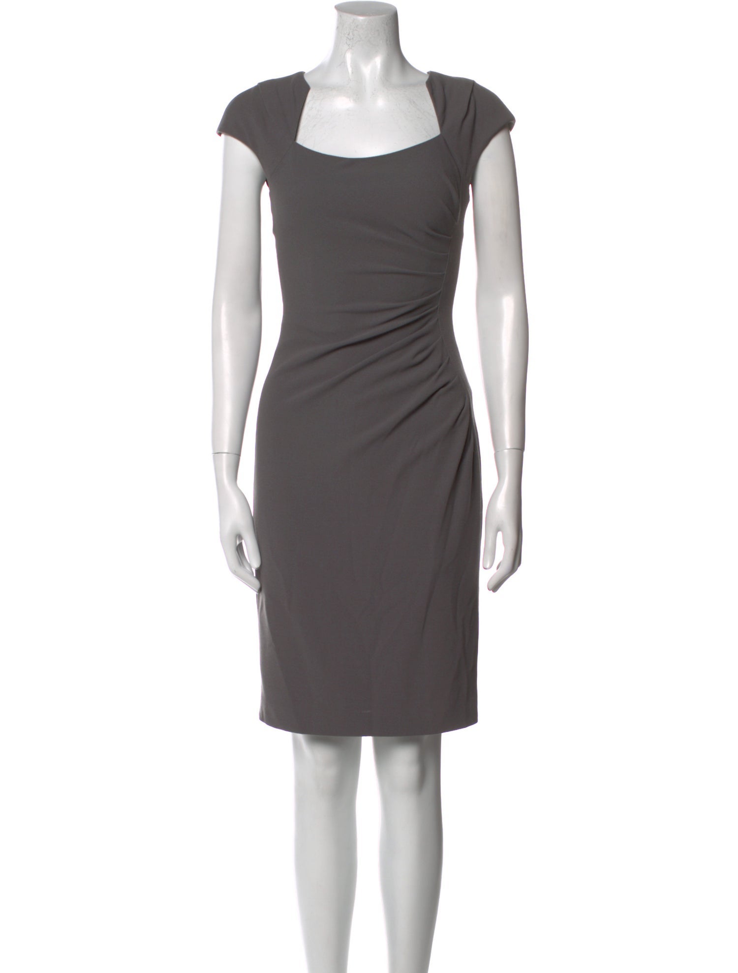 L.K. Bennett Square Neckline Knee-Length Dress