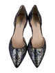 L.K. Bennett Suede Printed D'Orsay Pumps