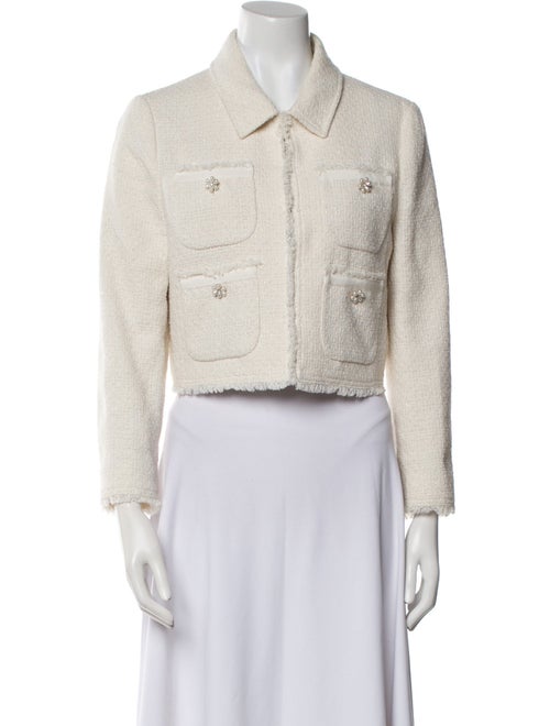 L.K. Bennett Tweed Tweed Pattern Evening Jacket