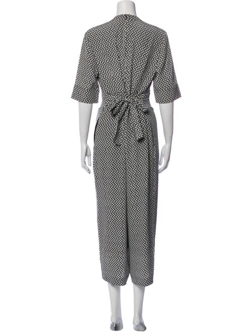L.K. Bennett Silk Printed Jumpsuit