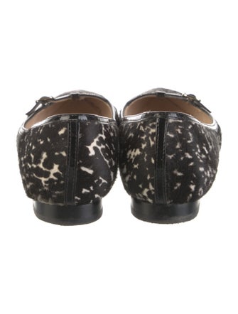 L.K. Bennett Ponyhair Printed Ballet Flats