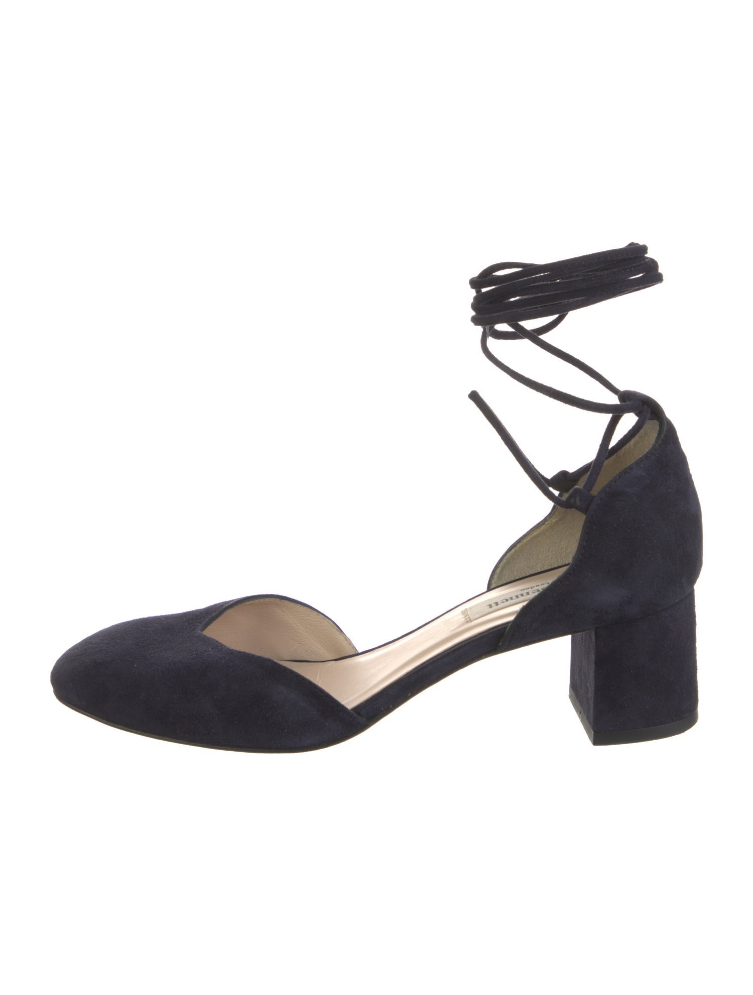 L.K. Bennett Suede D'Orsay Pumps