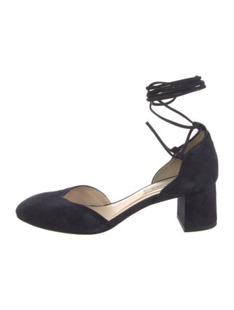 L.K. Bennett Suede D'Orsay Pumps