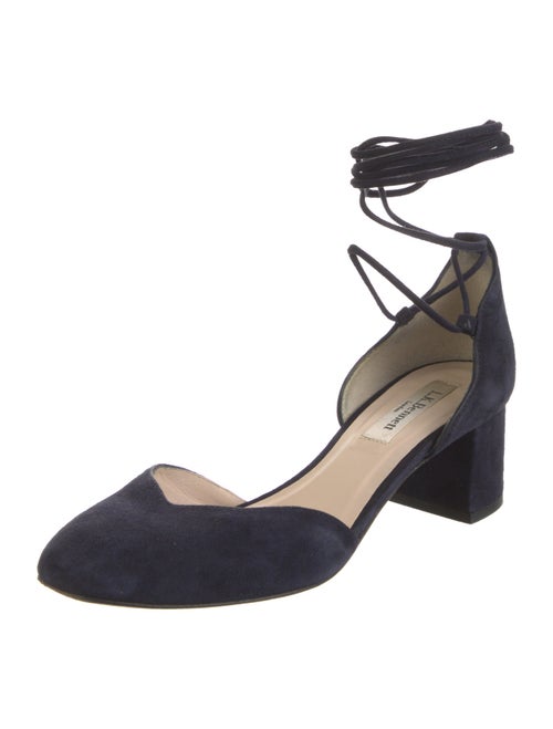 L.K. Bennett Suede D'Orsay Pumps