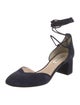 L.K. Bennett Suede D'Orsay Pumps