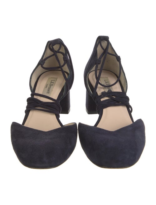 L.K. Bennett Suede D'Orsay Pumps