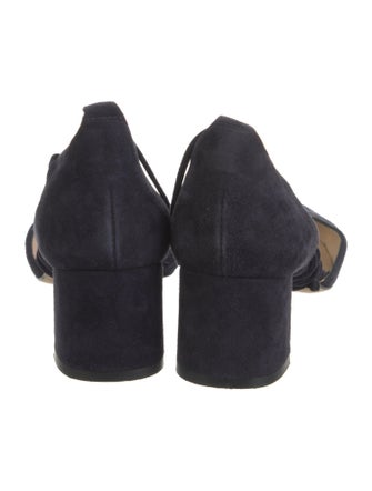 L.K. Bennett Suede D'Orsay Pumps