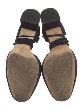 L.K. Bennett Suede D'Orsay Pumps