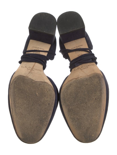 L.K. Bennett Suede D'Orsay Pumps