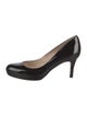 L.K. Bennett Patent Leather Leather Trim Embellishment Pumps