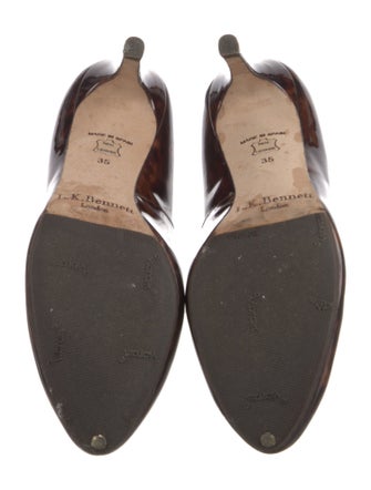 L.K. Bennett Patent Leather Printed Pumps