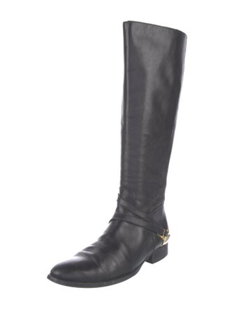 L.K. Bennett Leather Riding Boots