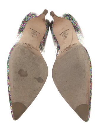 L.K. Bennett Leather Printed Pumps