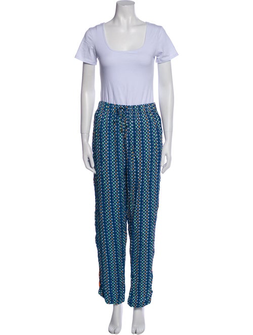 L.K. Bennett Lace Pattern Pant Set