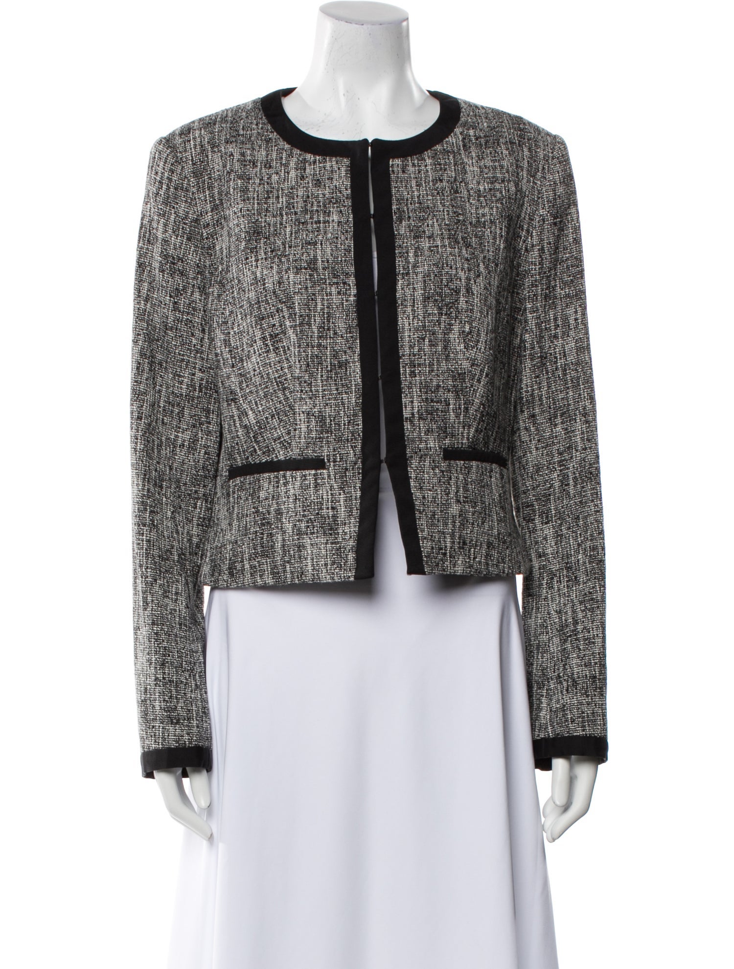 L.K. Bennett Tweed Pattern Evening Jacket