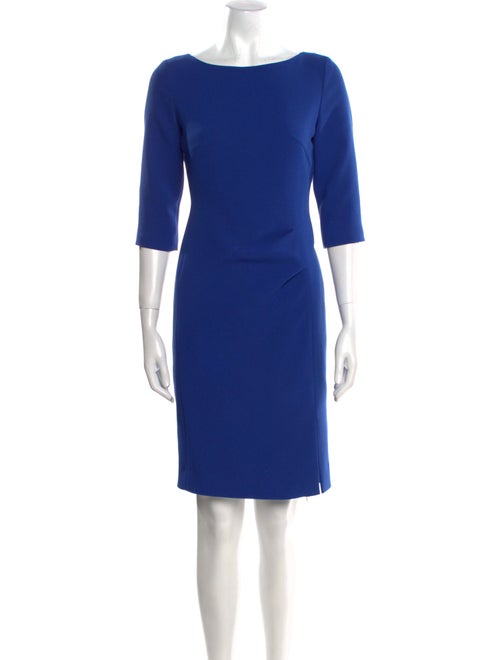 L.K. Bennett Bateau Neckline Mini Dress