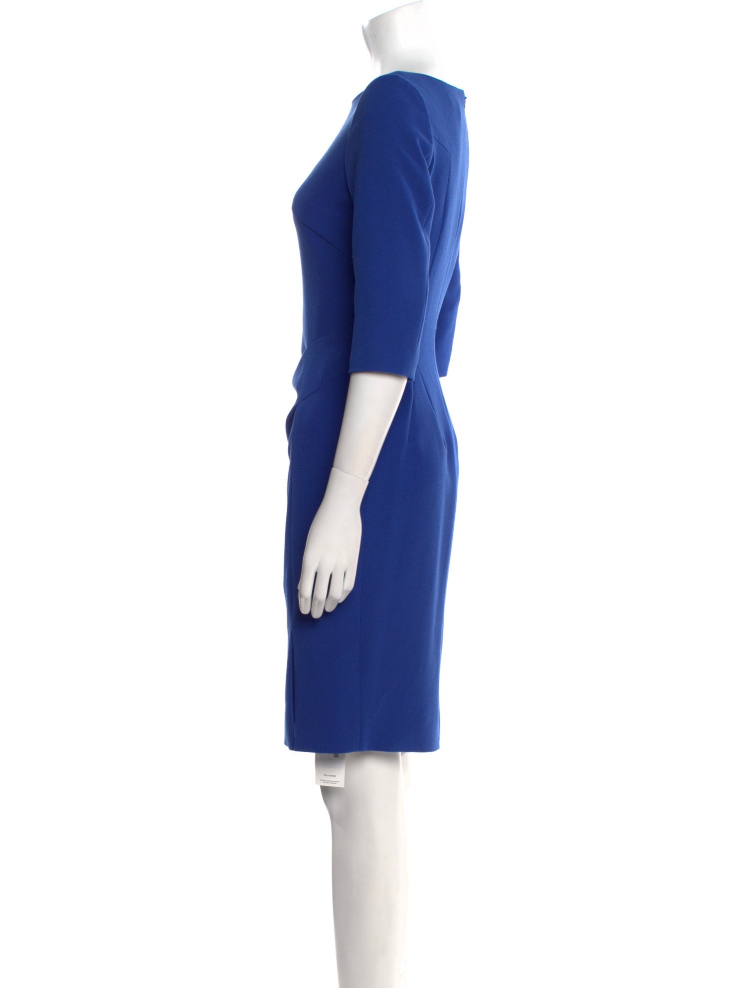 L.K. Bennett Bateau Neckline Mini Dress