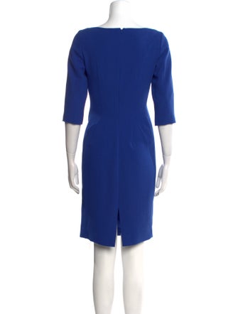 L.K. Bennett Bateau Neckline Mini Dress