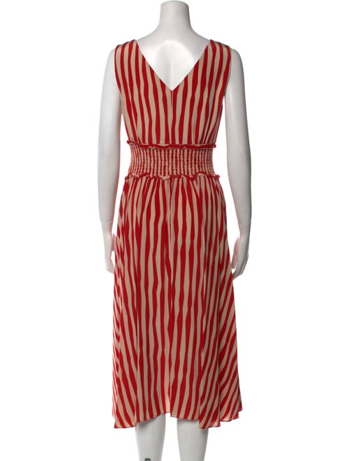 L.K. Bennett Silk Midi Length Dress