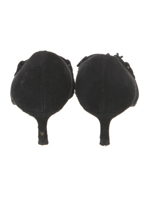 L.K. Bennett Suede Crystal Embellishments Pumps