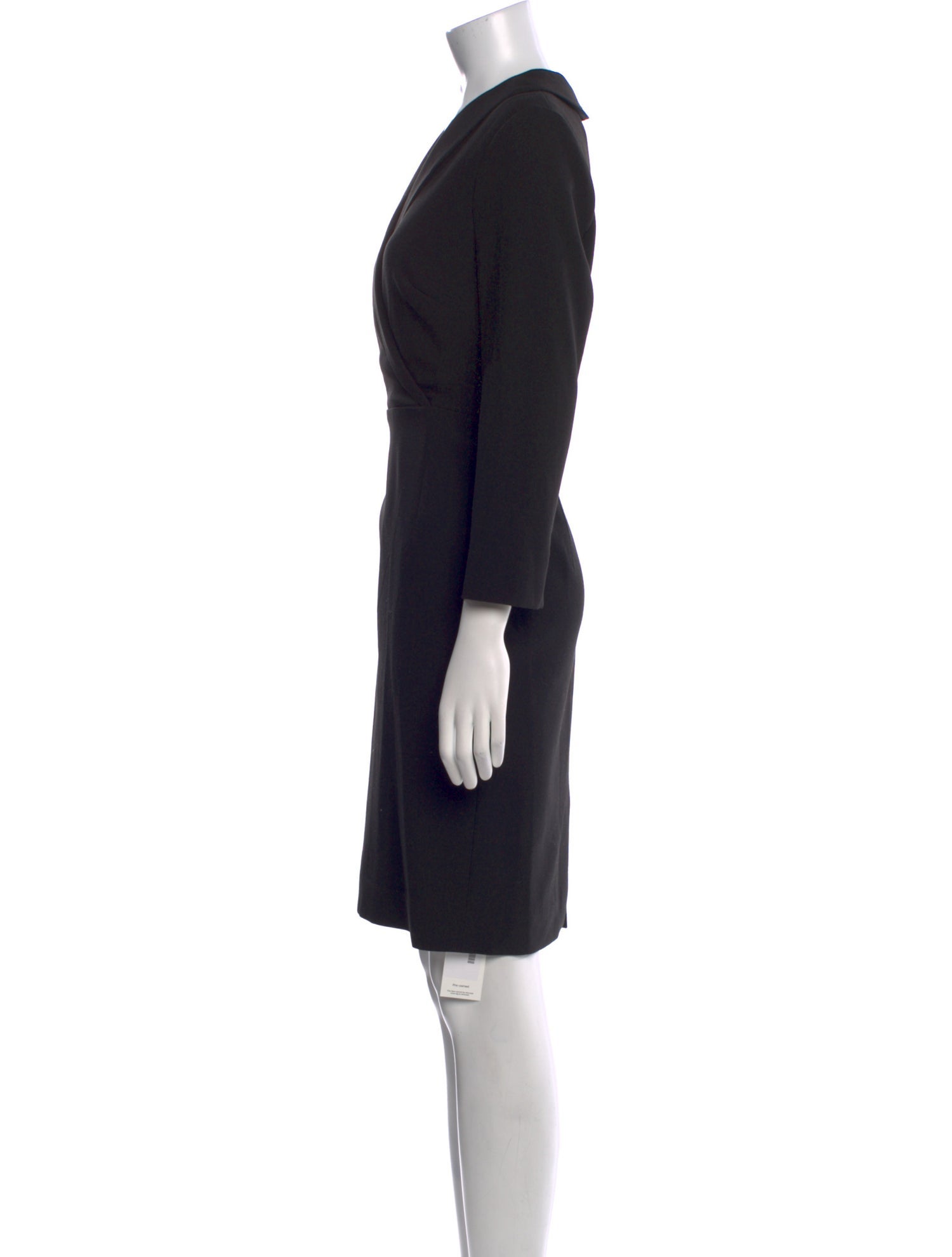 L.K. Bennett V-Neck Knee-Length Dress