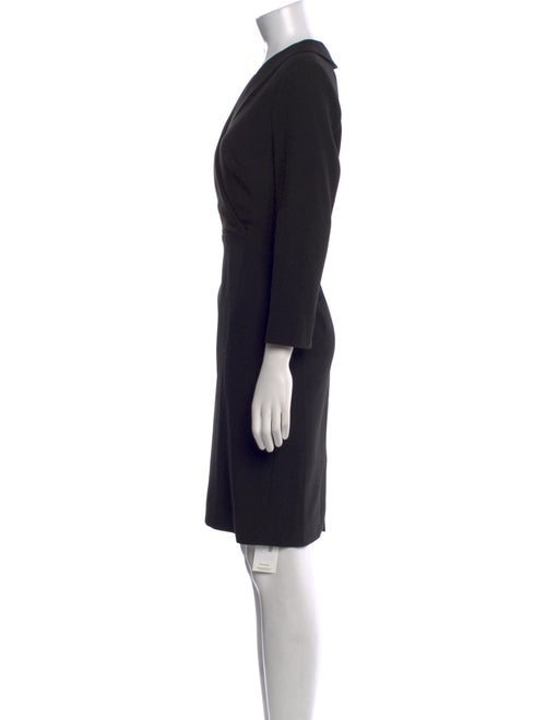 L.K. Bennett V-Neck Knee-Length Dress