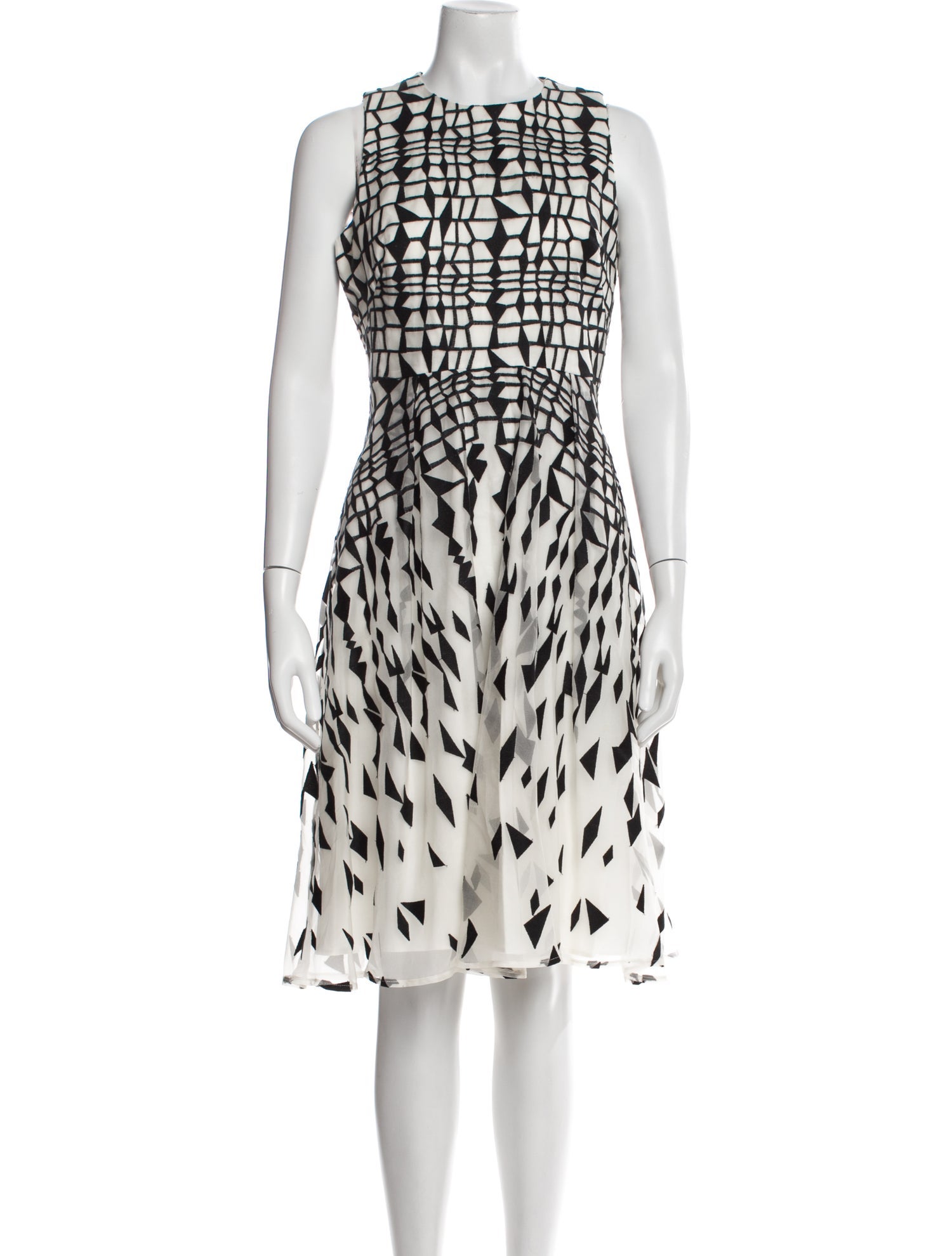 L.K. Bennett Printed Knee-Length Dress