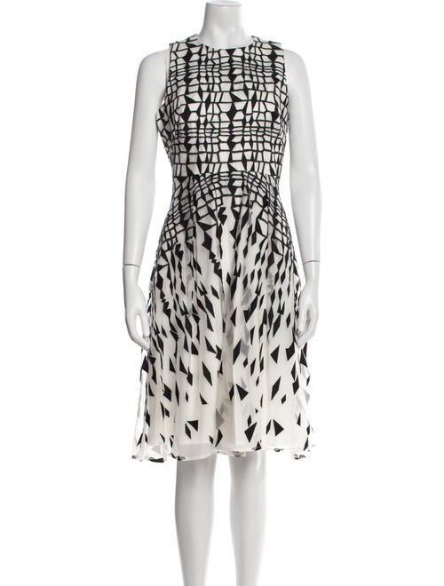 L.K. Bennett Printed Knee-Length Dress