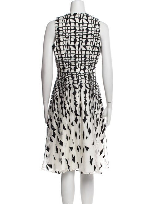 L.K. Bennett Printed Knee-Length Dress