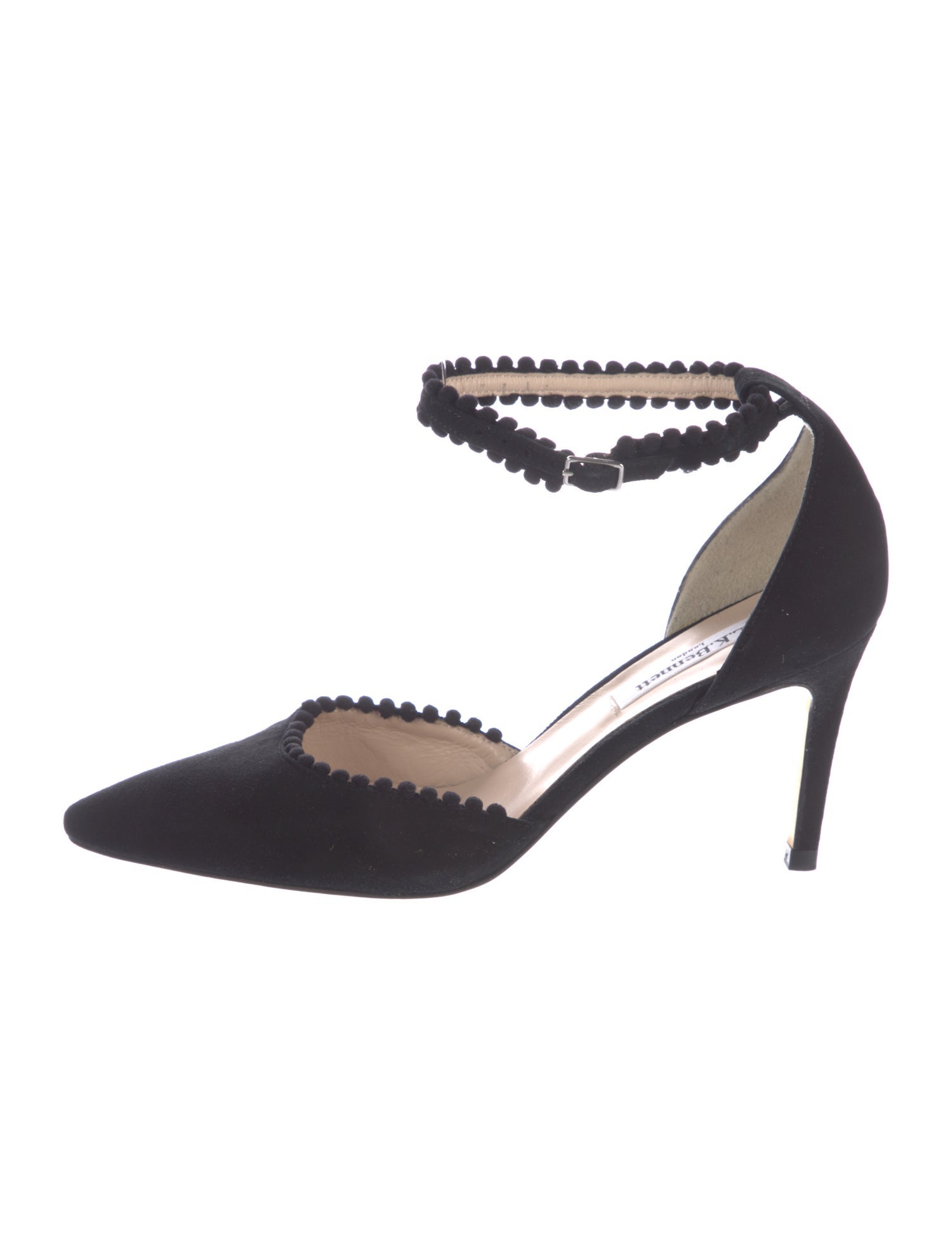 L.K. Bennett Suede D'Orsay Pumps