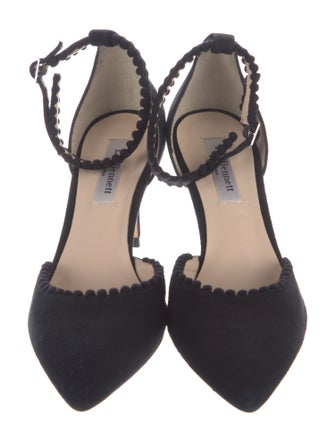 L.K. Bennett Suede D'Orsay Pumps