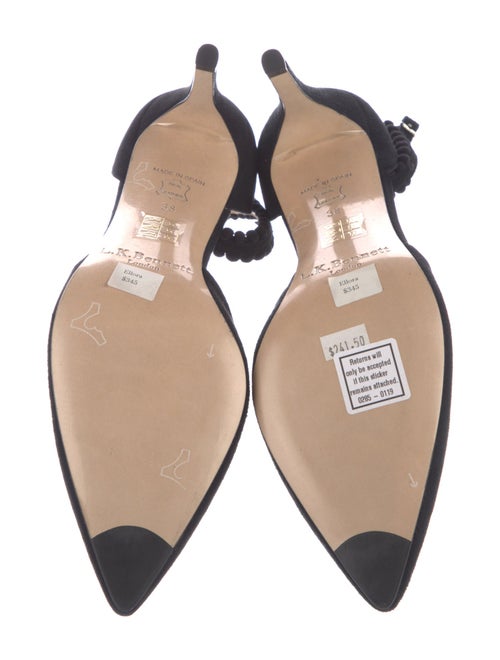 L.K. Bennett Suede D'Orsay Pumps