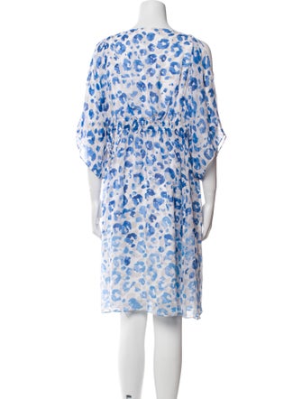 L.K. Bennett Silk Knee-Length Dress