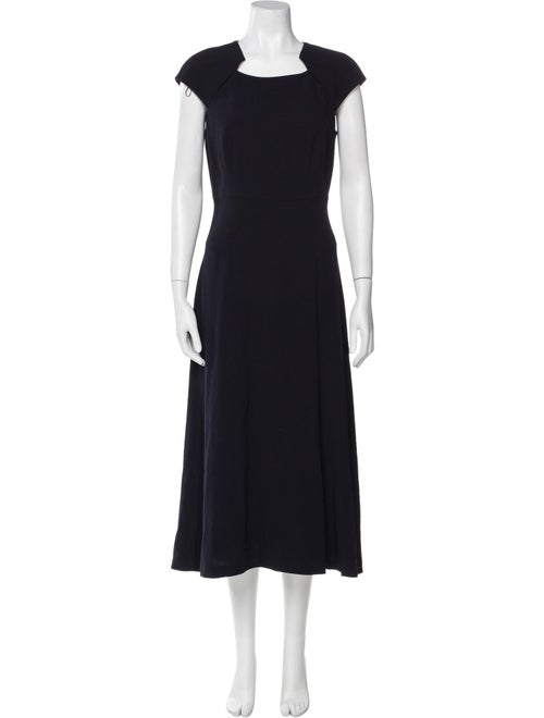 L.K. Bennett Square Neckline Midi Length Dress
