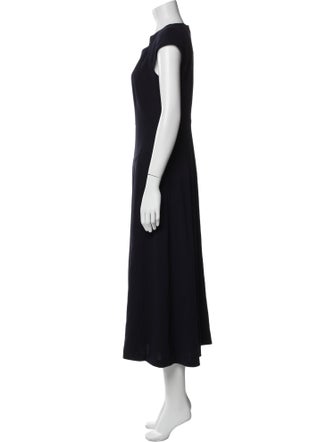 L.K. Bennett Square Neckline Midi Length Dress